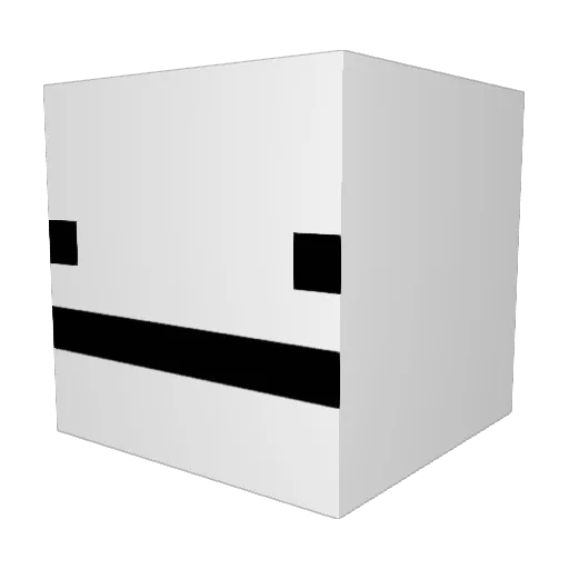 sheep991hh Minecraft avatar head, 3D render