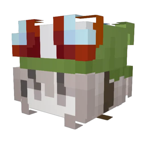 sheepcat21 Minecraft avatar head, 3D render