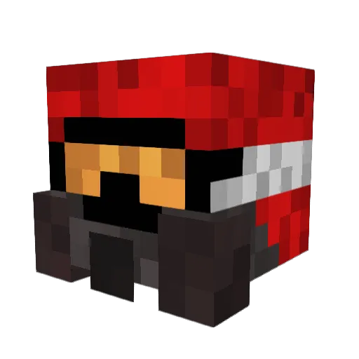 sheepinator99988 Minecraft avatar head, 3D render