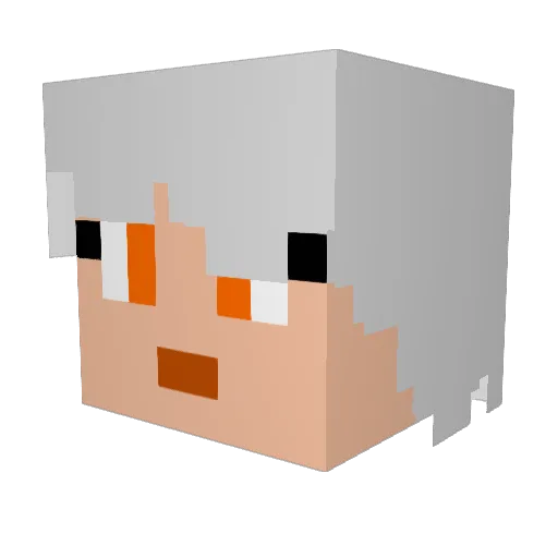 sheepladyerica Minecraft avatar head, 3D render