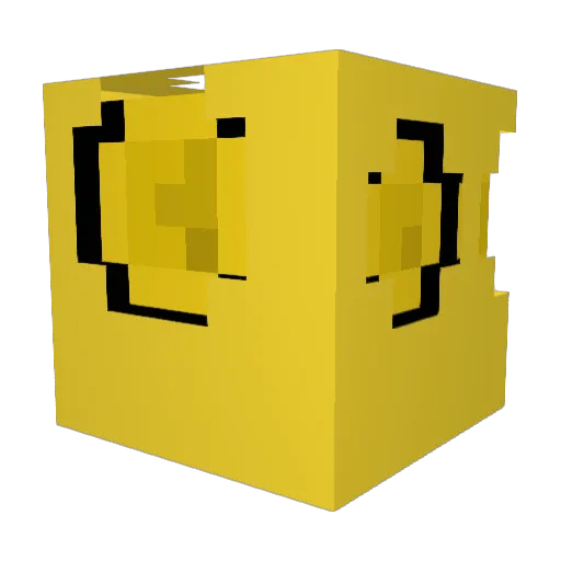 sheepmaxw Minecraft avatar head, 3D render