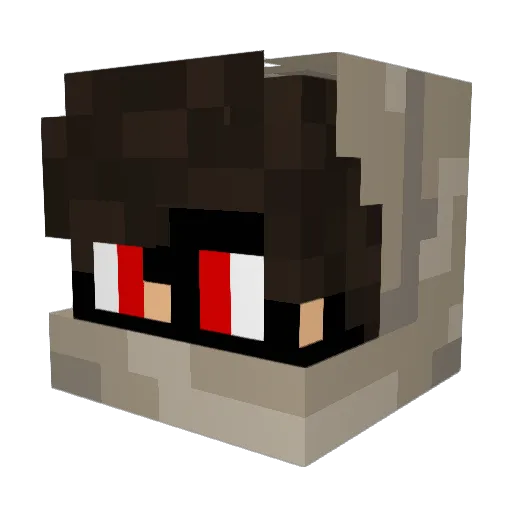 sheepsheep69 Minecraft avatar head, 3D render