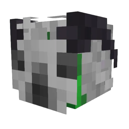 sheeptosleep Minecraft avatar head, 3D render