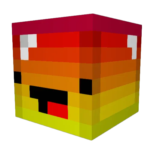 sheepwithtails Minecraft avatar head, 3D render