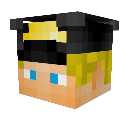 sheffieldlam Minecraft avatar head, 3D render