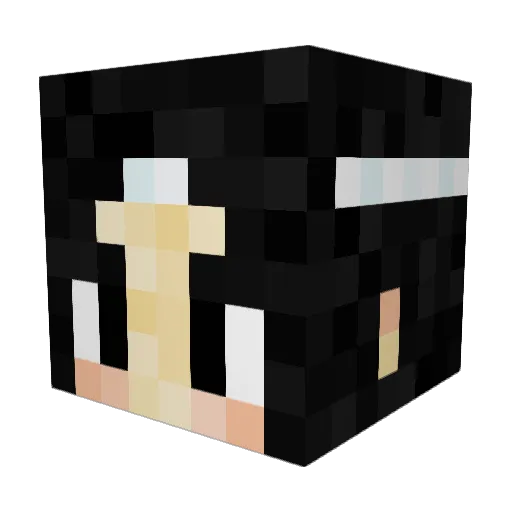 shehulk5 Minecraft avatar head, 3D render