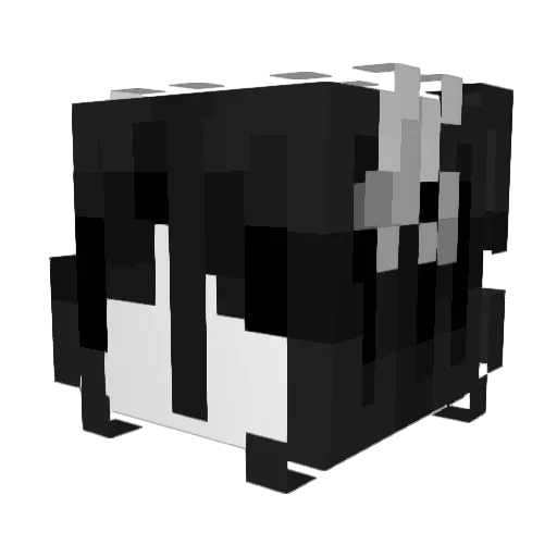 shelaye Minecraft avatar head, 3D render
