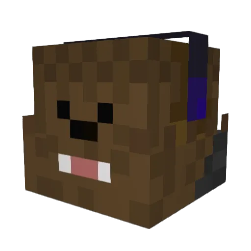 shellremer Minecraft avatar head, 3D render