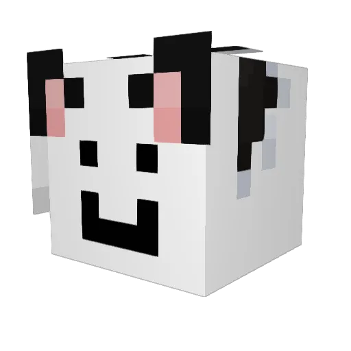 shelovespew Minecraft avatar head, 3D render