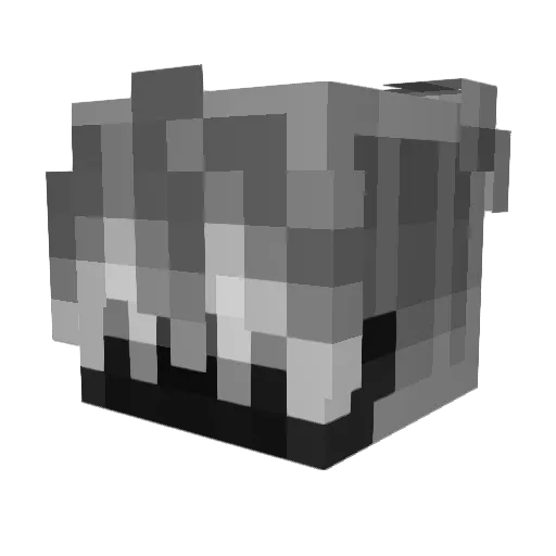 shemyeverything Minecraft avatar head, 3D render