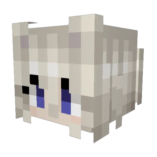 shenwei6 Minecraft avatar head, 3D render