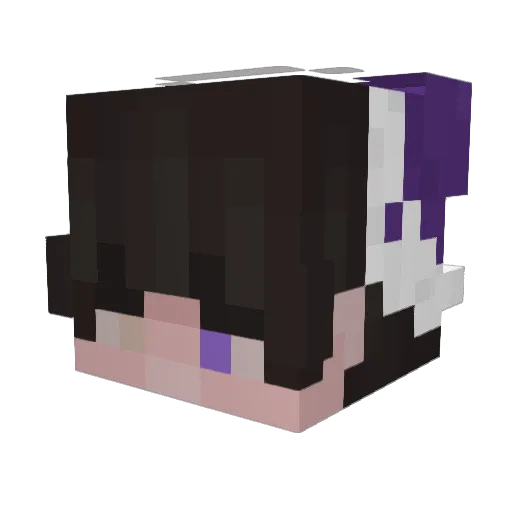 sheny868 Minecraft avatar head, 3D render