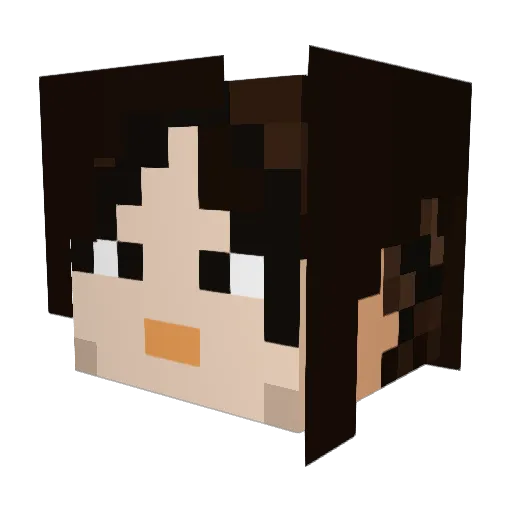 shenys111 Minecraft avatar head, 3D render