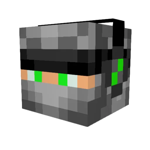 shephee Minecraft avatar head, 3D render