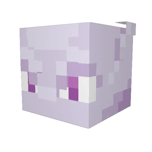 shepid Minecraft avatar head, 3D render