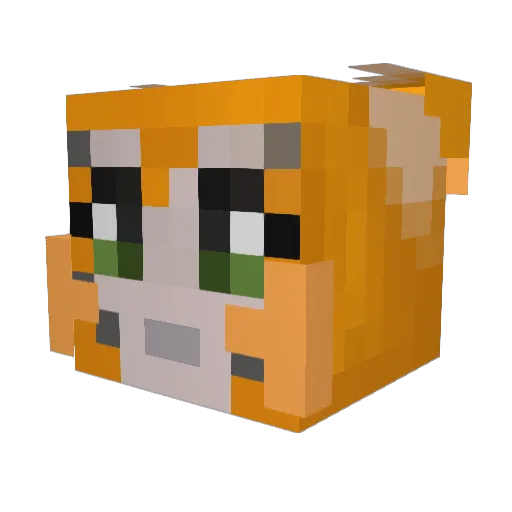 sheppy08 Minecraft avatar head, 3D render