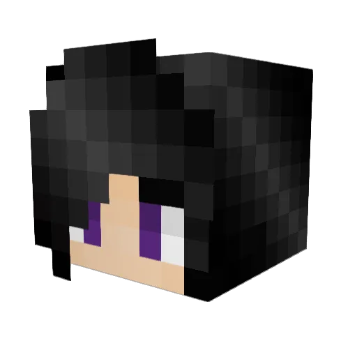 shepsit Minecraft avatar head, 3D render