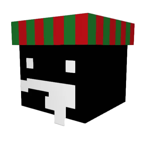 sheqrs Minecraft avatar head, 3D render