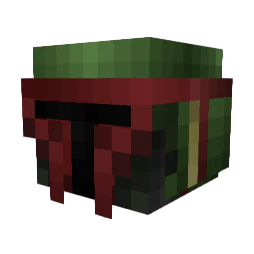 sherman2186 Minecraft avatar head, 3D render