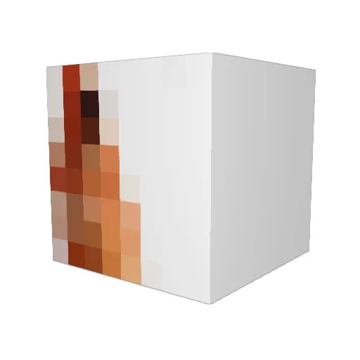 shermp Minecraft avatar head, 3D render