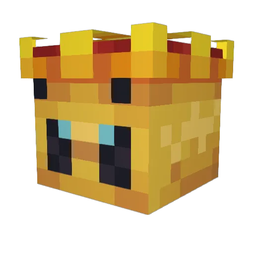 sherrov_ Minecraft avatar head, 3D render