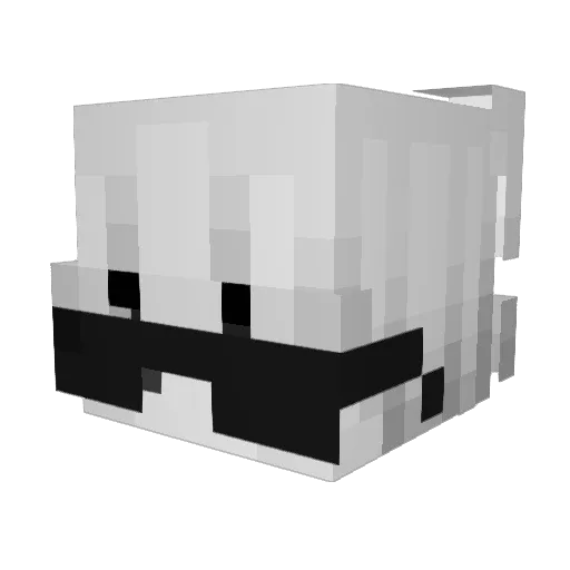 sherry789 Minecraft avatar head, 3D render