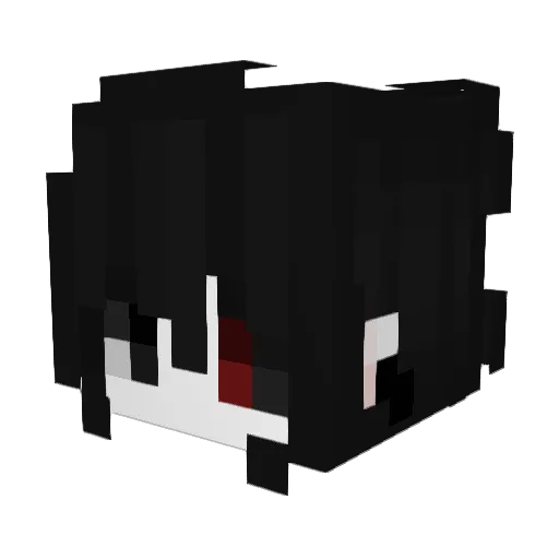 shershen1323 Minecraft avatar head, 3D render