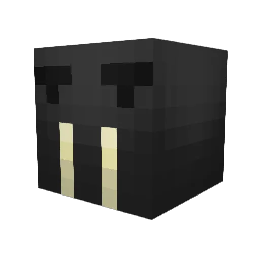 shiFt_pinky Minecraft avatar head, 3D render