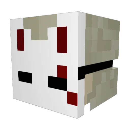 shiauriukas Minecraft avatar head, 3D render