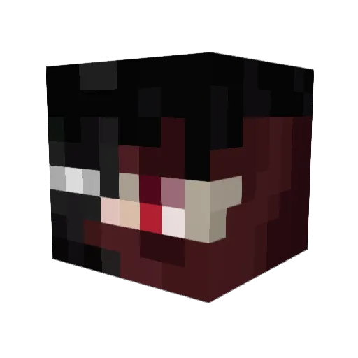 shidokata14 Minecraft avatar head, 3D render