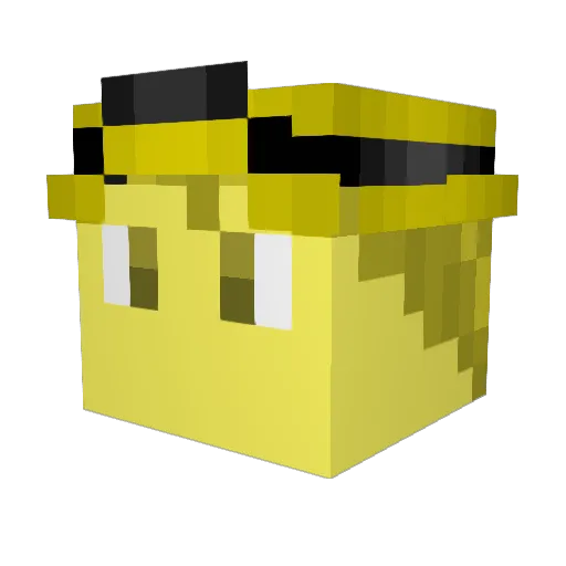 shieldarcher Minecraft avatar head, 3D render