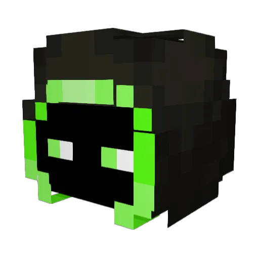 shiftix1 Minecraft avatar head, 3D render