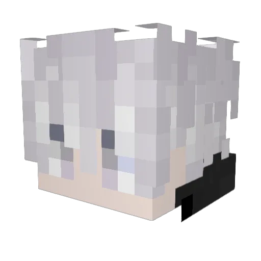 shifton1 Minecraft avatar head, 3D render