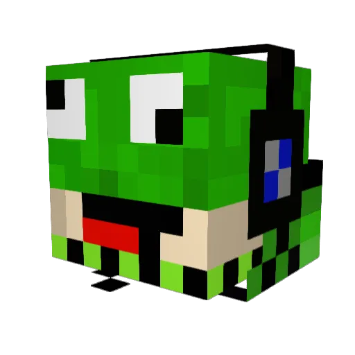 shiftyboy123 Minecraft avatar head, 3D render