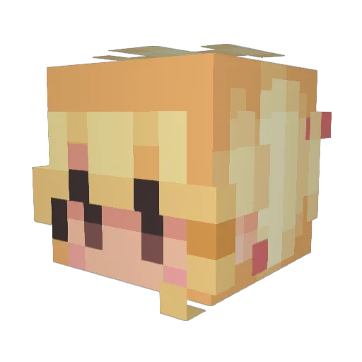 shiftyz13 Minecraft avatar head, 3D render