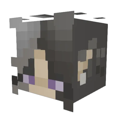 shigarakis_hand Minecraft avatar head, 3D render