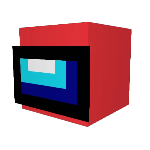 shiisuii_ Minecraft avatar head, 3D render