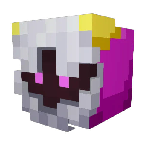 shiitake0523 Minecraft avatar head, 3D render