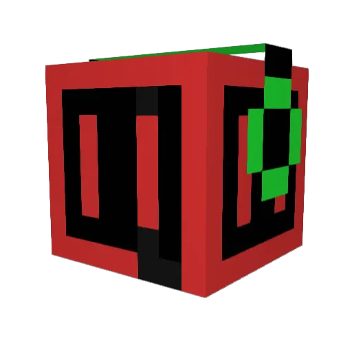 shimizyy Minecraft avatar head, 3D render