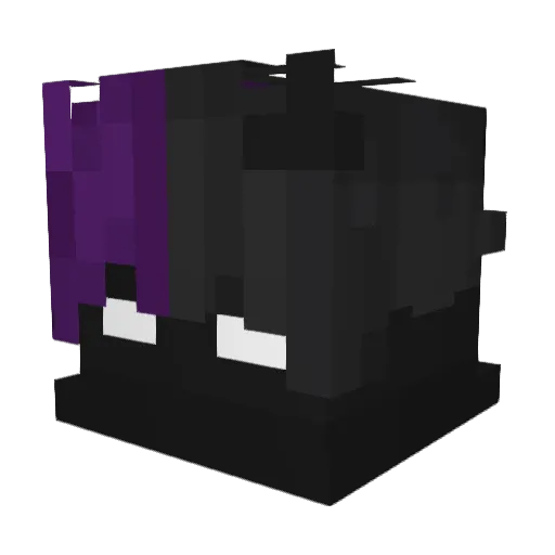 shineGOD Minecraft avatar head, 3D render