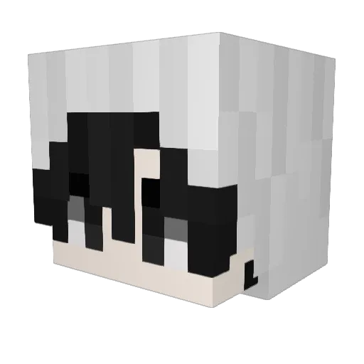 shinesohard Minecraft avatar head, 3D render