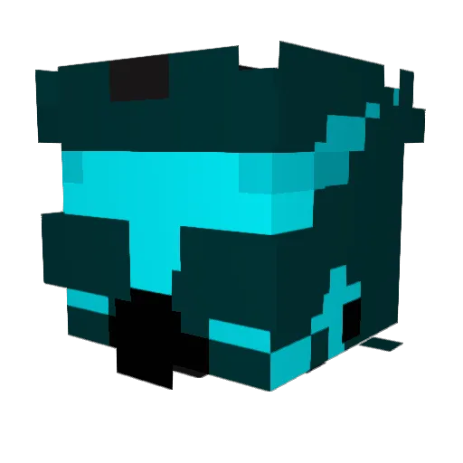 shinto2017 Minecraft avatar head, 3D render