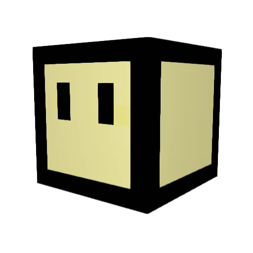 shioyan Minecraft avatar head, 3D render
