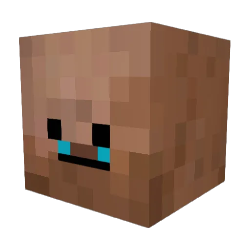 shipcaptain Minecraft avatar head, 3D render