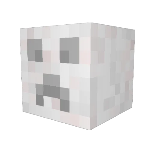 shiro102 Minecraft avatar head, 3D render