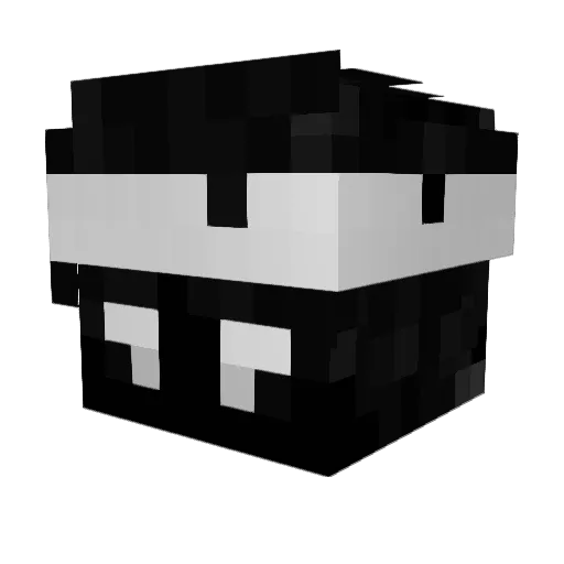shishang1234 Minecraft avatar head, 3D render