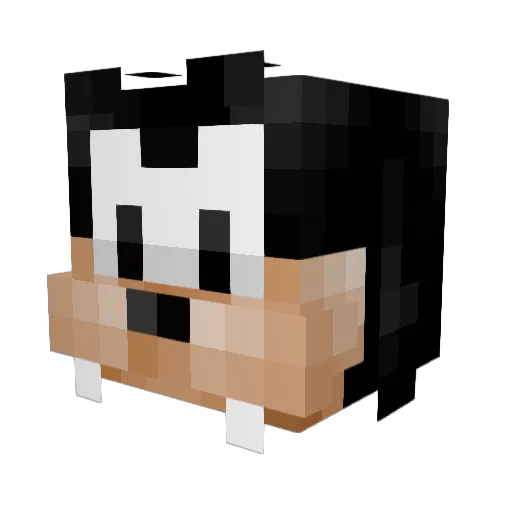 shivmoh Minecraft avatar head, 3D render