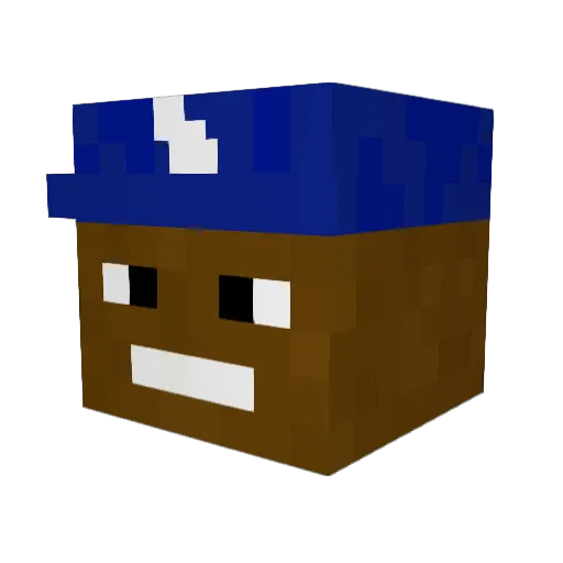 shivvy69 Minecraft avatar head, 3D render