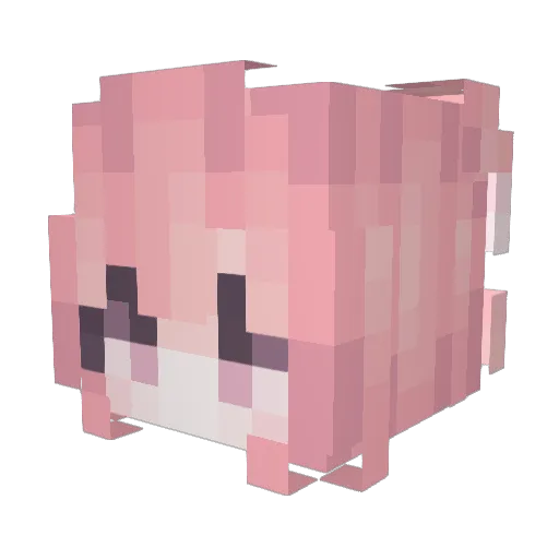 shiyu610 Minecraft avatar head, 3D render