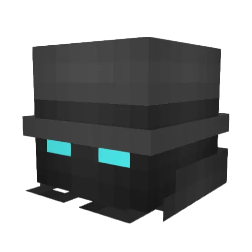 shjike Minecraft avatar head, 3D render